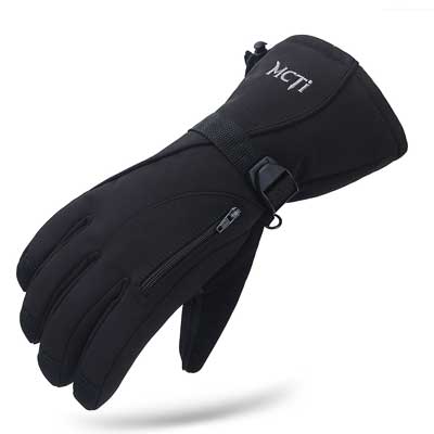 MCTi Waterproof Windproof Men's Snowmobile Ski Gloves