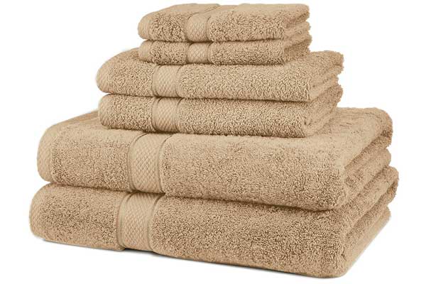 Pinzon Blended Egyptian Cotton 6-Piece Towel Set