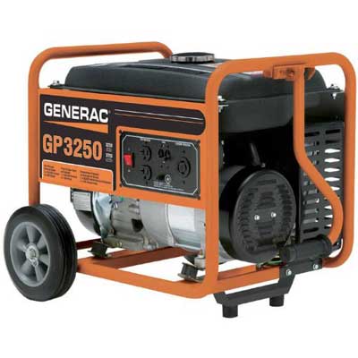 Generac 5982 GP3250 3250 Running Watts