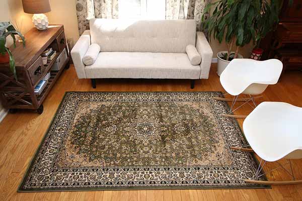 Feraghan/New City Traditional Isfahan Wool Persian Area Rug