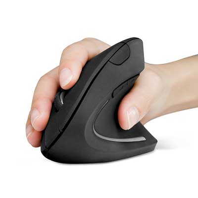 Anker 2.4G Wireless Vertical Ergonomic Optical Mouse