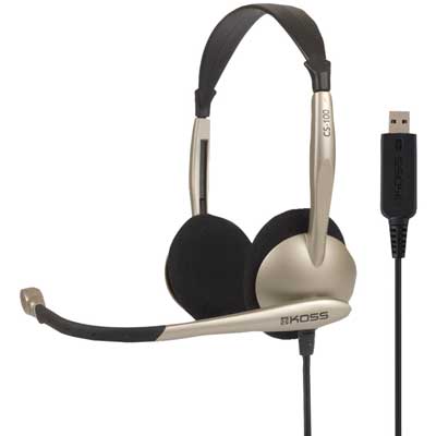 Koss (CS100-USB) Communications USB Headset