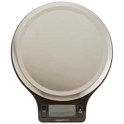 AmazonBasics Digital Kitchen Scale