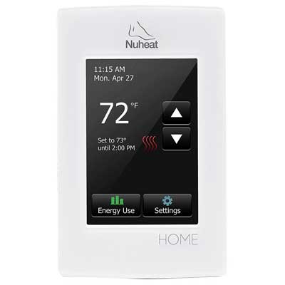 Nuheat Home Radiant Floor Heating Dual Voltage Programmable Thermostat