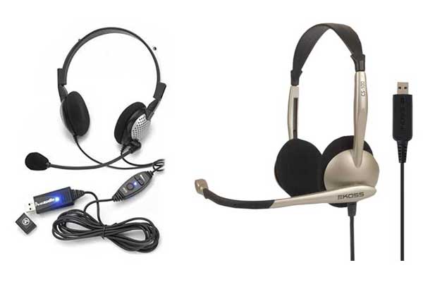 dictation headset for computer