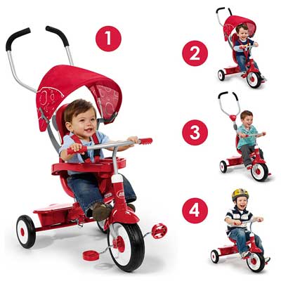 Radio Flyer 4-in-1 Stroll 'N Trike