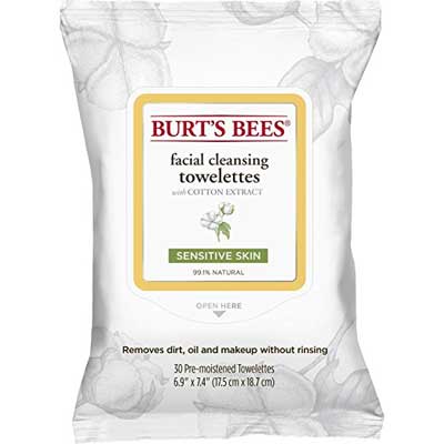 Burt's Bees Sensitive Facial Cleansing Towelettes