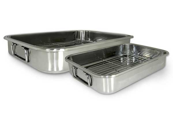 Cook Pro 561 4-Piece All-in-1 Lasagna and Roasting Pan