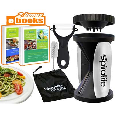 Lifestyle Dynamics Original SpiraLife Vegetable Spiralizer