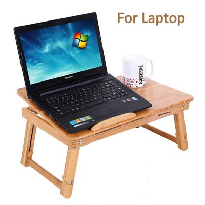 SONGMICS Bamboo Lap Desk