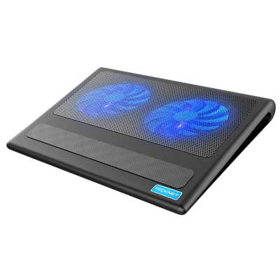 TeckNet Portable Ultra-Slim Quiet Laptop Notebook Cooler