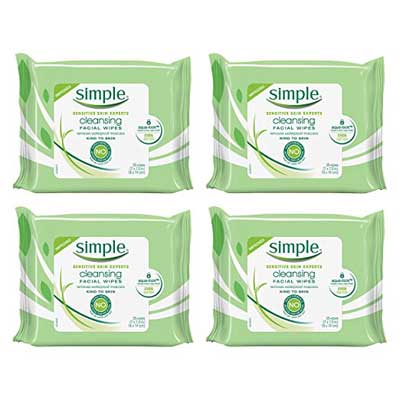 Simple Kind to Skin Facial Wipes