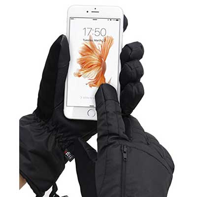 ANDORRA Men Touchscreen Gloves