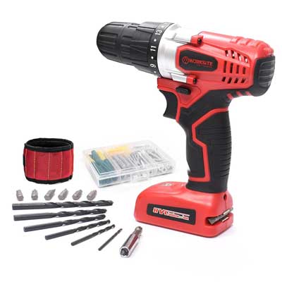 WORKSITE 8V Electric Cordless Drill Screwdriver