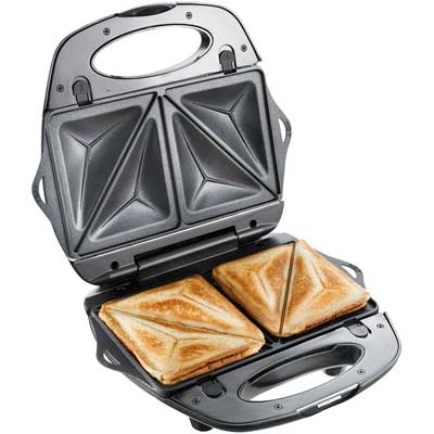 T-fal SW6100 EZ Clean Easy to Clean Nonstick Sandwich and Waffle Maker