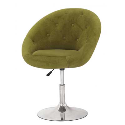 Joveco Leatherette Button Tufted 360 Degree Swivel Adjustable Chair