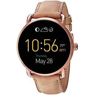 Fossil Q Wander Gen 2 Light Brown Leather Touchscreen Smartwatch FTW2102