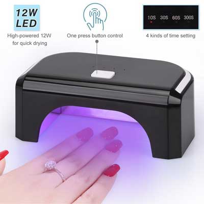 KEDSUM 12W LED Nail Lamp