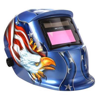 COOCHEER Solar Arc Tig Mig Auto Darkening Helmet