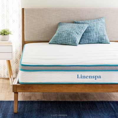 LinenSpa 8” Memory Foam Mattress