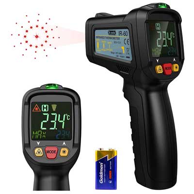 Temperature Gun Non-contact Digital Dual Laser Infrared IR Thermometer