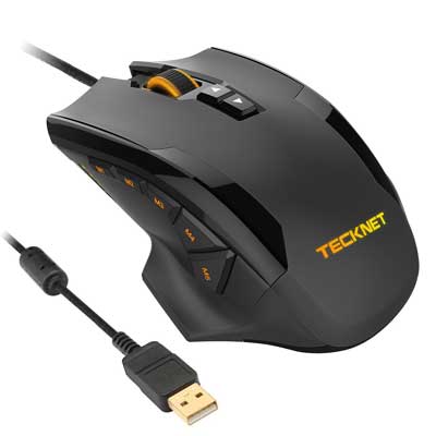 TeckNet HYPERTRAK Programmable Laser Gaming Mouse