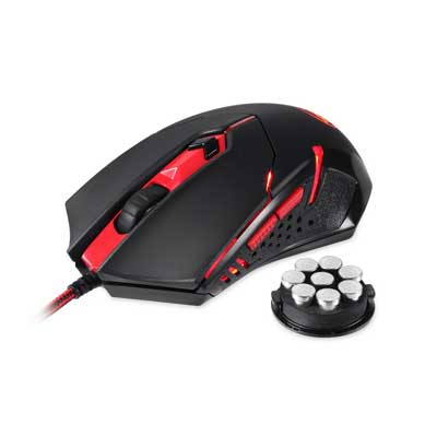 Redragon M601 Gaming Mouse wired with red led