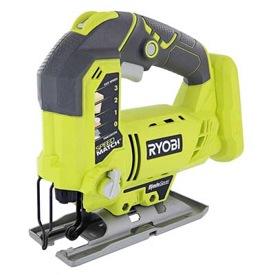 Ryobi One+ P523 18V Lithium-Ion Cordless Orbital T Shank 3,000 SPM Jigsaw