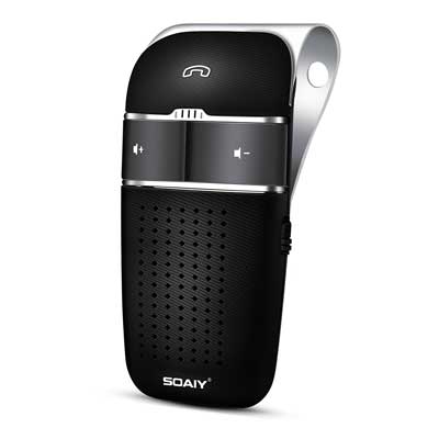 SOAIY S-32 Voice Command Hands-free Bluetooth In-car Speakerphone