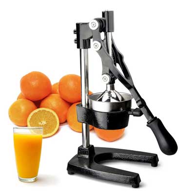 TrueCraftware Commercial Citrus Juicer Hand Press