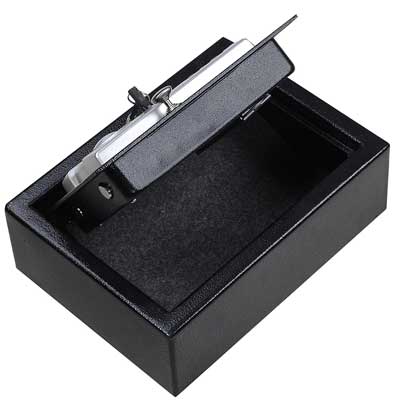 Portable 12X9 Keypad Safe Hand Gun Pistol Drawer Keyless Digital Electronic Lock Car RV Cash Box