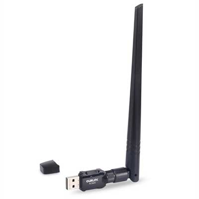 OURLINK 600Mbps mini 802.11ac Dual Band 2.4G/5G Wireless Network Adapter
