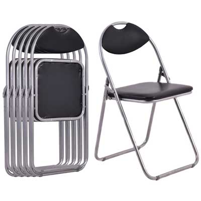 Giantex Folding Chair 6 PC Chair