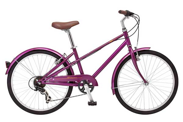 Schwinn Mifflin 24" Wheel Hybrid Bicycle, Magenta