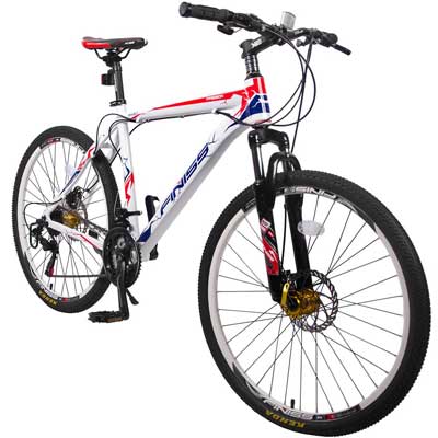 Merax Finiss 26” Aluminum 21 Speed Mountain Bike