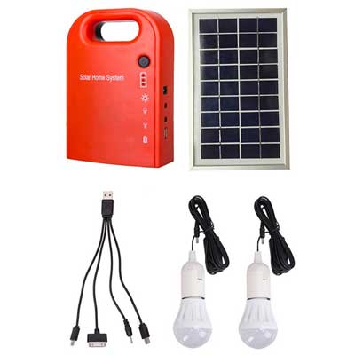 GutReise Portable Home Outdoor Small DC Solar Panels Charging Generator