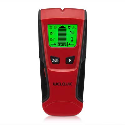 WELQUIC Electric Center-finding Stud Finder with Metal 3-in-1 Metal AC Wires Wood Scanner