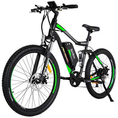 Addmotor HITHOT Electric Bicycles Mountain 27.5-inch Tire Full Suspension Electric Bikes