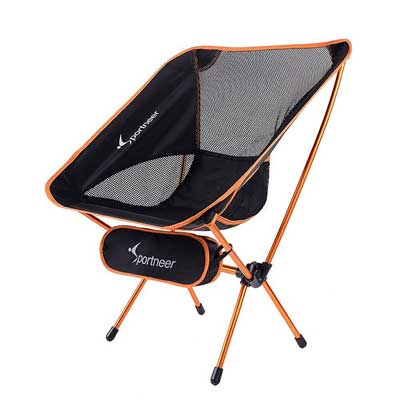 Sportneer Portable Lightweight Folding Hiking Picnic Camping Chair and Table