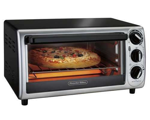 Proctor Silex 31122 Modern Toaster Oven, Black