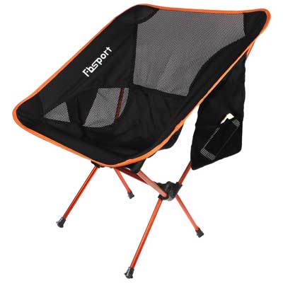 FBSPORT Lightweight Folding Camping Backpack Chair