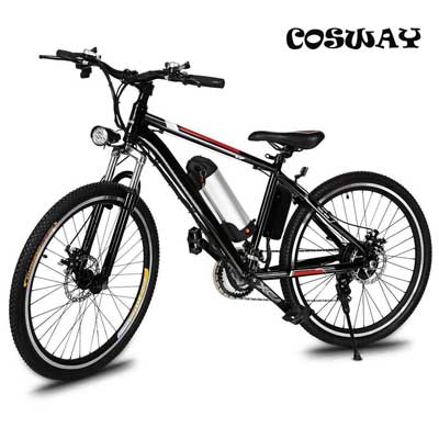 Speed Electric Mountain Bicycle with 26-inch Fat Tire