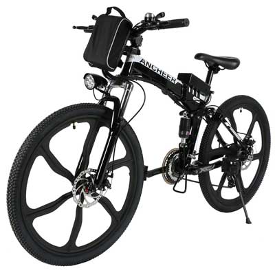 ANCHEER Folding Electric Mountain Bike