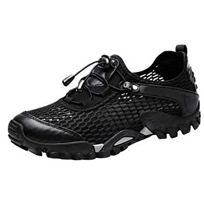 LOUECHY Men’s Ponrea Mesh Hiking Shoes