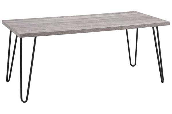 Ameriwood Home Owen Retro Coffee Table with Metal Legs