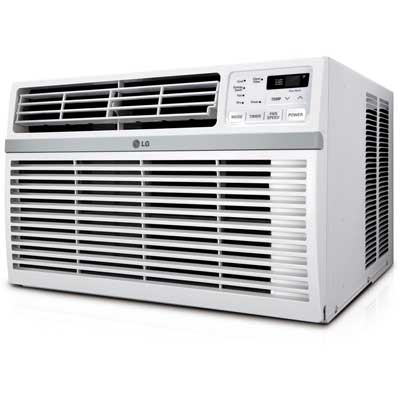 LG 12,000 BTU Window-Mounted Air Conditioner, 115V