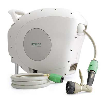 HOSELINK Automatic Retractable Garden Hose Reel