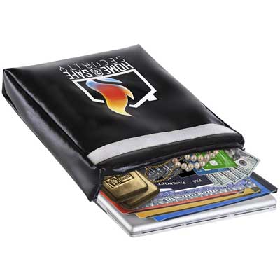 HSS XL Fireproof Document Bag- 15 x 11 x2-Inches