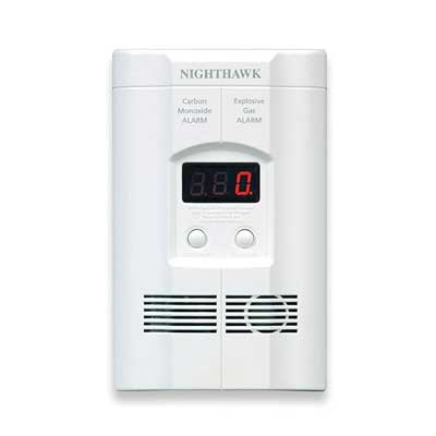 Nighthawk Plug-in Carbon Monoxide and Explosive Gas Alarm