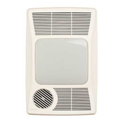 Broan 100HL Directionally-Adjustable Bath Fan with Heater